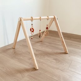 Babygym toys / Moon - apricot