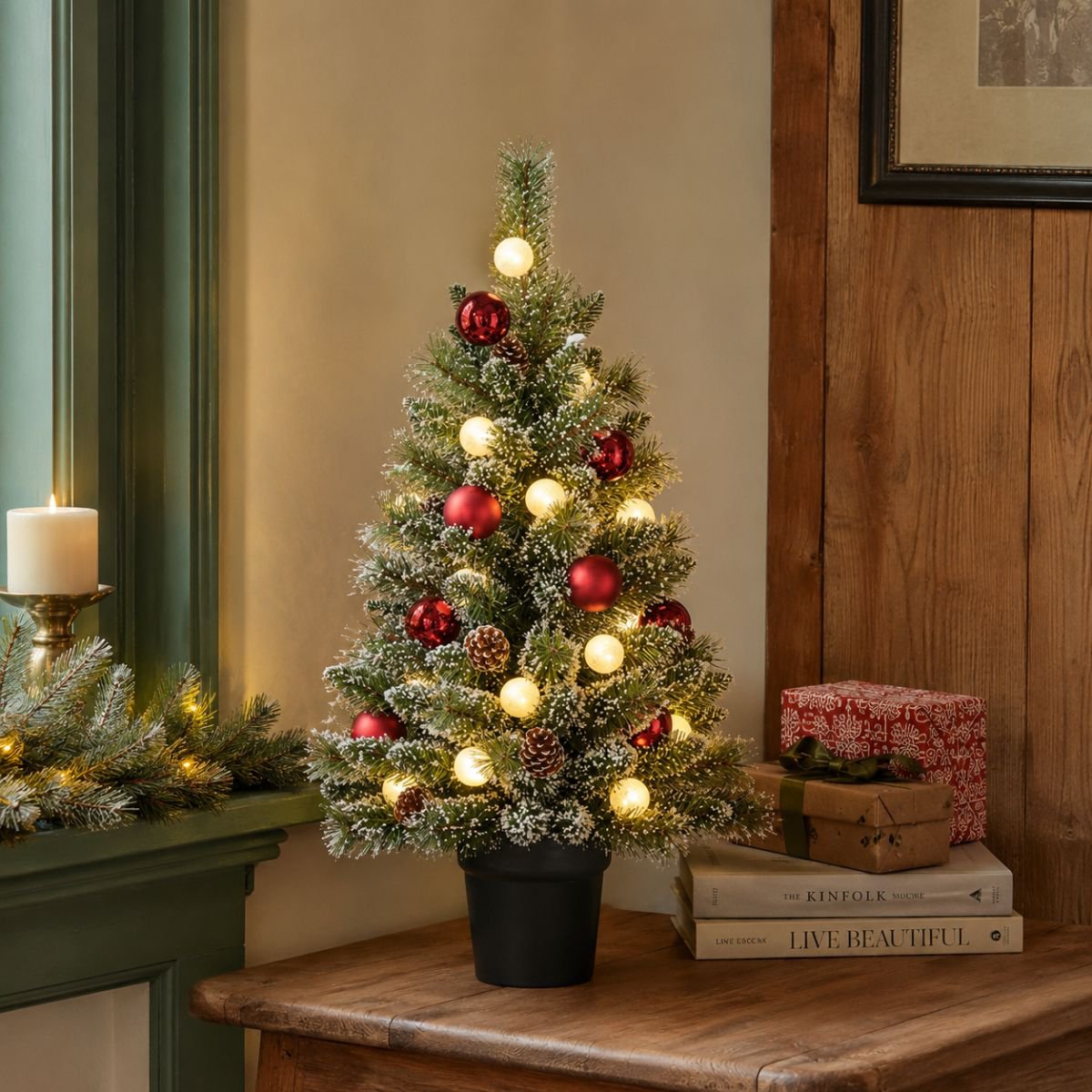 Artificial Christmas tree Kaprun Green