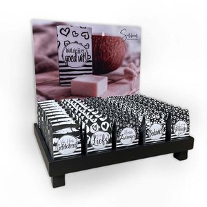 COUNTER DISPLAY + 45 AMBER CUBES