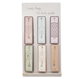 Display package bookmark with symbol