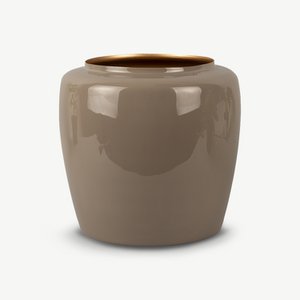 Lorien Vase, Warm Grey, Large