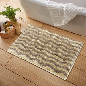 Berlin Super Soft Microfiber Bath Mat 38x58 cm | Anti-Slip, Washable Bathroom Floor Mat