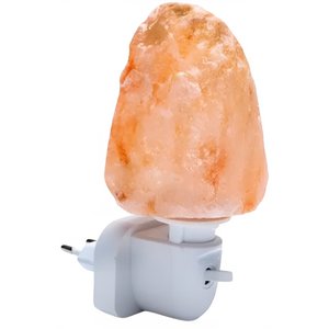 Himalaya-Salz, Nachtlicht mit Schalter, natürliche Form, NL18, Orange