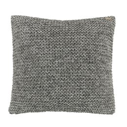 Kussen gebreid - Wave - 50cm x 50cm - patroon links links