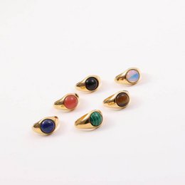 Zana - Ædelsten Signet Ring Malakit