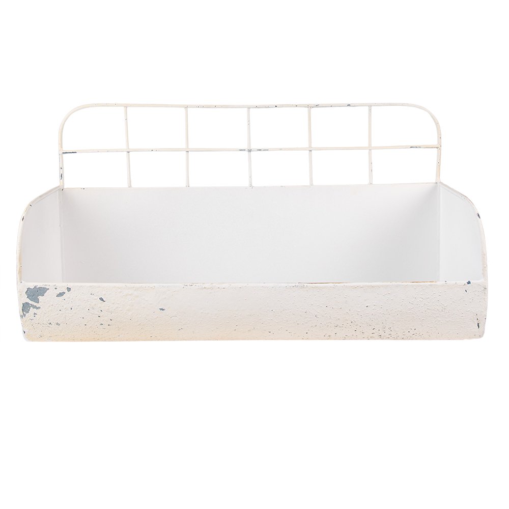 Wandrek 38x14x20 cm Beige IJzer Muurrek
