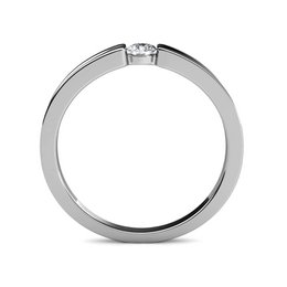 Bague Prostota - Argenté et Cristal