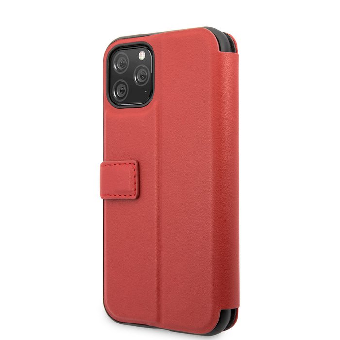 Ferrari Custodia Per IPhone 14 Plus: Pelle Con Strisce E Logo In Metallo - 2