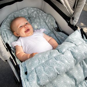 Baby Nestchen Grün/Blau