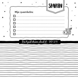 Udfyld bog SilliBeads - My Budget Planner - Hardcover Wire-o (SORT/HVID RANGE)