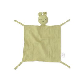 SET DOUDOU + BANDANA + Bijtring - MOD. OSO - OLIJFGROEN