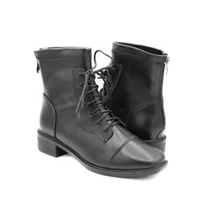 Botas de cordones con punta cuadrada modelo LIBBY