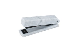 Stapler Marble White