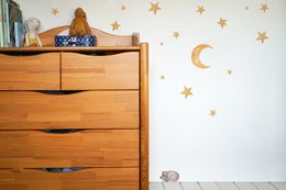 Naklejki ścienne księżyc i gwiazdy