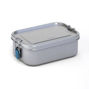 Lunchbox aus Edelstahl mit hitzebeständigem Einsatz – Blue Abyss