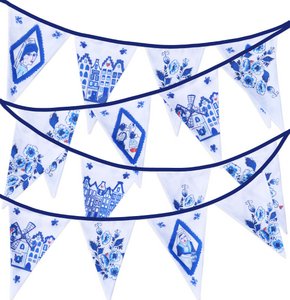 Bunting Flag Amsterdam xxl -Bunting Banner - Fabric Flags