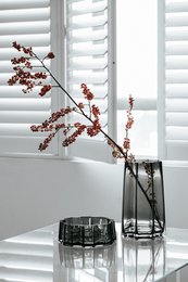 Modern-Classic Luksus vase, stilfuldt design, LENOX 30 Grå