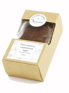 Traditional organic light gingerbread