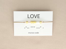 Morsecode armband love (zilver,rosé goud,goud)