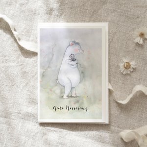 Greeting card · Get ​​well soon | Best friends