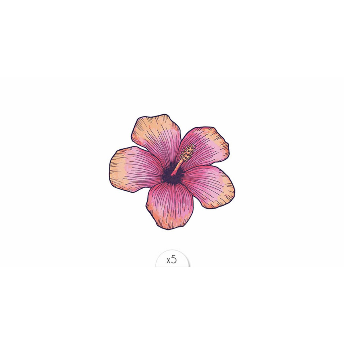 Sioou - Tatouage éphémères fleur de lotus