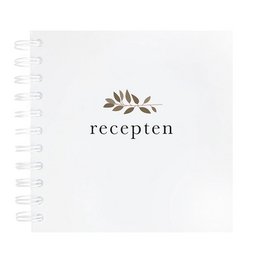 Libro de recetas - Blanco