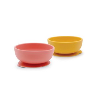 SAUGSCHALEN-SET - KORALLE / MIMOSA