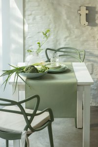 Tischläufer Monaco | Lederoptik | 45 x 140 cm