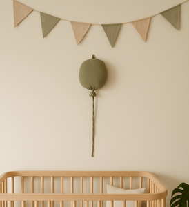 Hydrophile Ballon-Kinderzimmerdekoration – Armeegrün