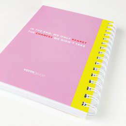 Plan Your Work A5 Planner - Pink