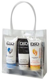 This gift set includes 5 pieces of shower gels containing Dead Sea salt minerals. The set includes a variety of scents and formulas to cleanse and nourish the skin.