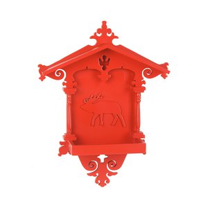 BIRD - Vogelvoederhuisje ROOD