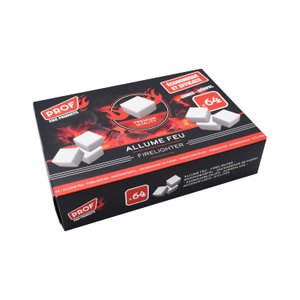 AANSTEKER KUBUSJES WIT X 64 - PROF