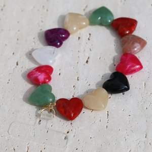 Telefoonkoord glazed hearts