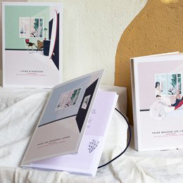 Cuaderno de bitácora recargable "Le Reporter" - Rayado + hojas en blanco