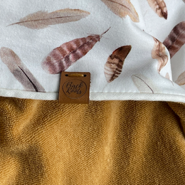 Feather Wrap Cloth Terry Cloth