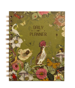 Pimpelmees daily planner - sage FSC
