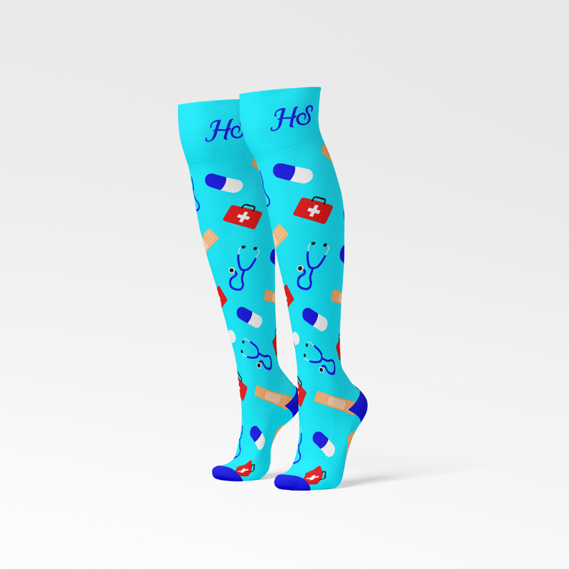 Calcetines de compresión - Edición Azul