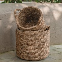 Laundry Basket | Plant Basket | Storage Basket BALAI made from Water Hyacinth (3 sizes)