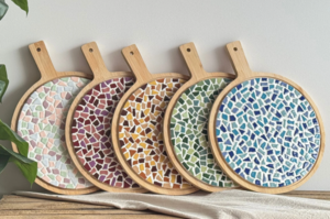 DIY -Paket Mosaic Round Subolar Board