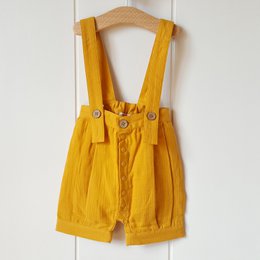 Unisex Romper / 100% økologisk dobbelt gaze bomuld