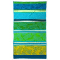 Chiseled Jacquard velvet beach towel Cancun
