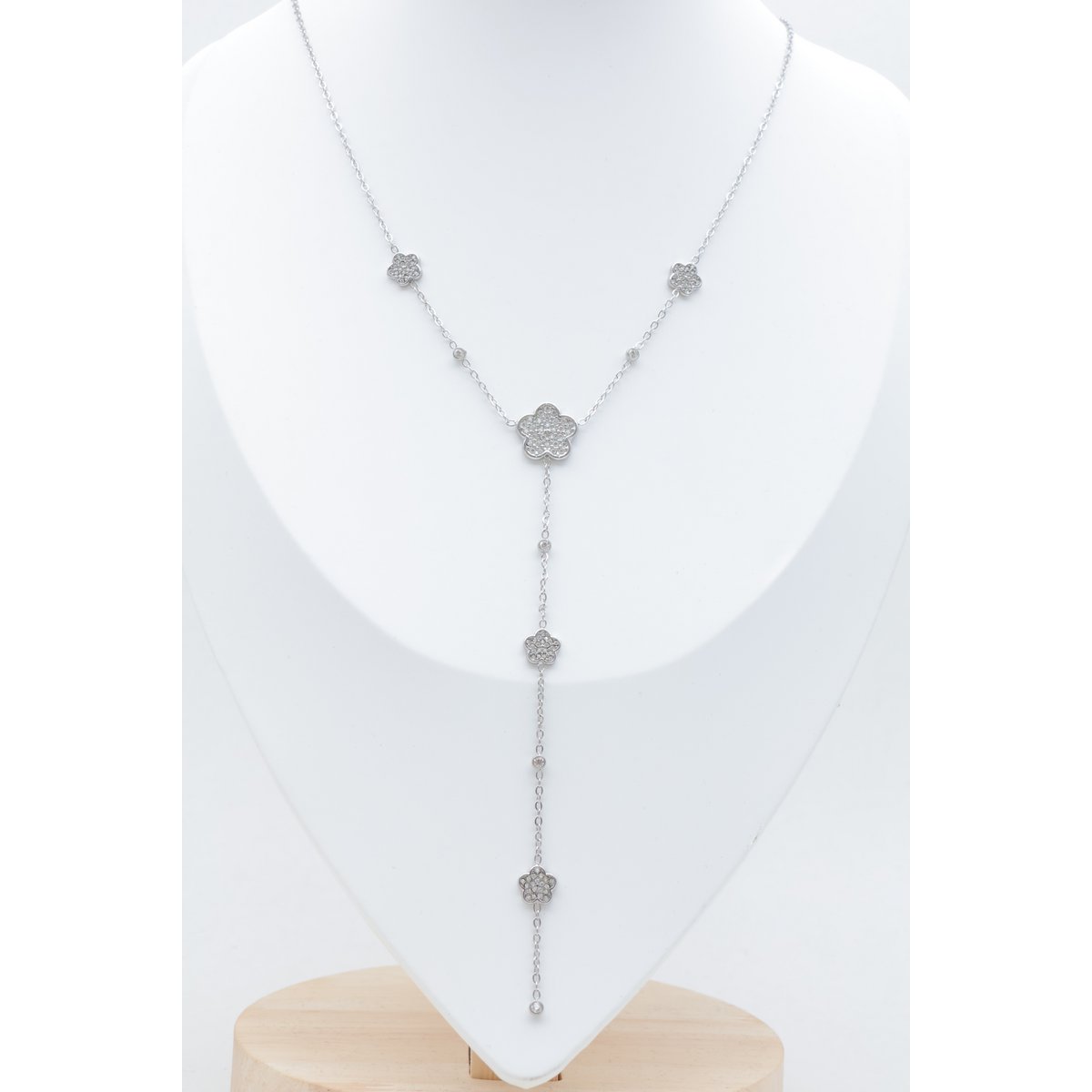 Collier Y en acier inoxydable