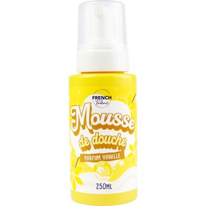 Shower foam 250ml - Vanilla scent - FRENCH TENDANCE