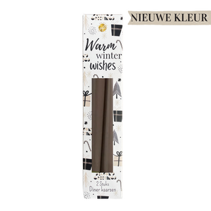 Abendkerzen – Warme Winterwünsche