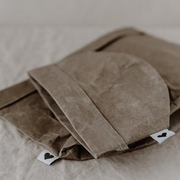 Paperbag sæt med 2 grå (PU = 6 sæt)