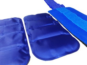 Reusable universal hot/cold compress with velcro