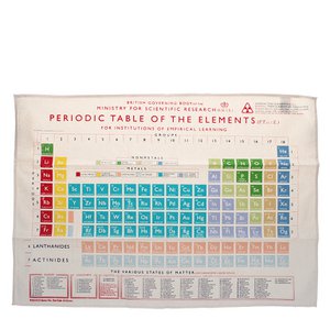 Geschirrtuch - Periodensystem
