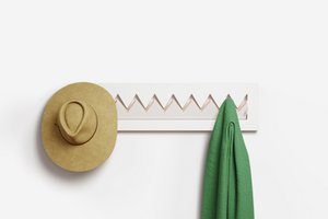 Fläpps Wardrobe Crownhäng 80x20-1 - White