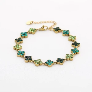 Klaver armband JE19208 - green